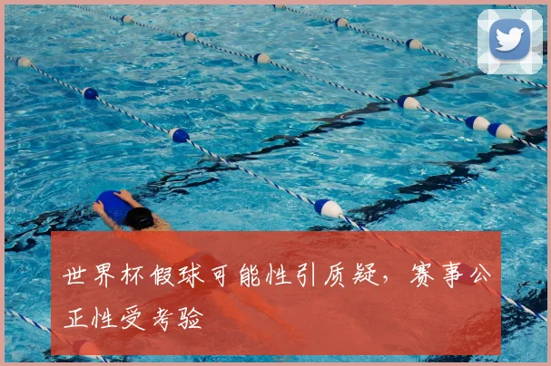 世界杯假球可能性引质疑,赛事公正性受考验